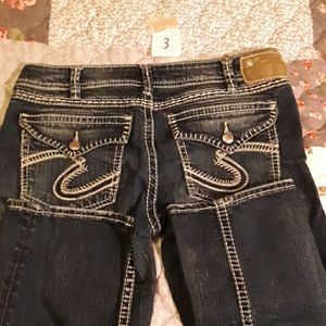 Silver Berkley Flap jeans